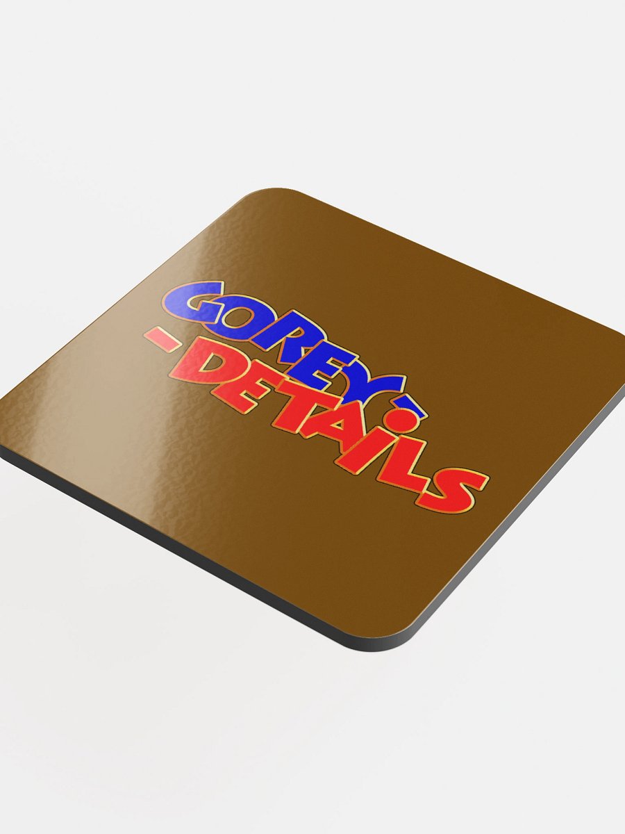 Bear and Bird - Glossed Cork Coaster product image (4)