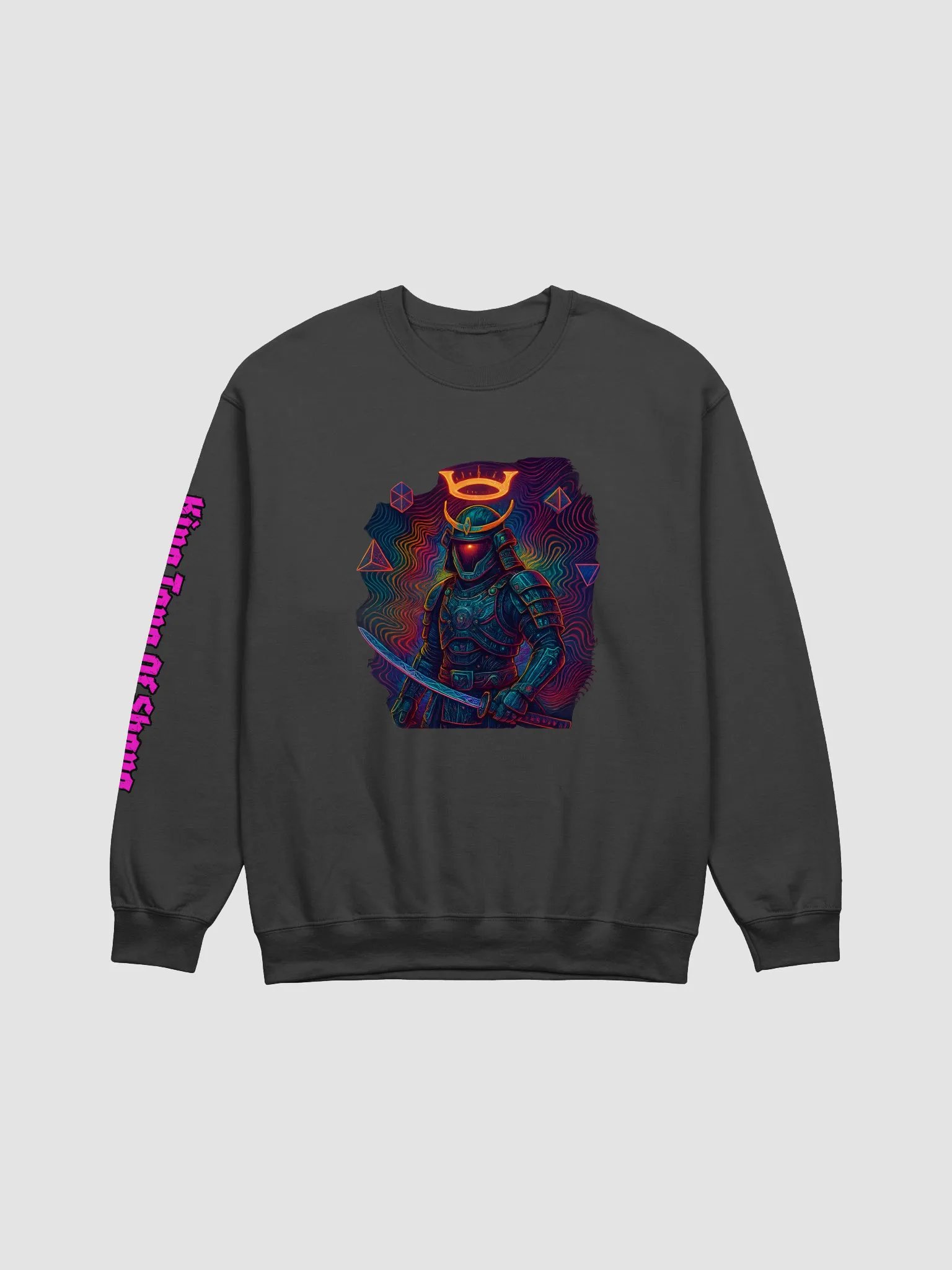 The Neon Samurai Crewneck Sweatshirt product image (2)