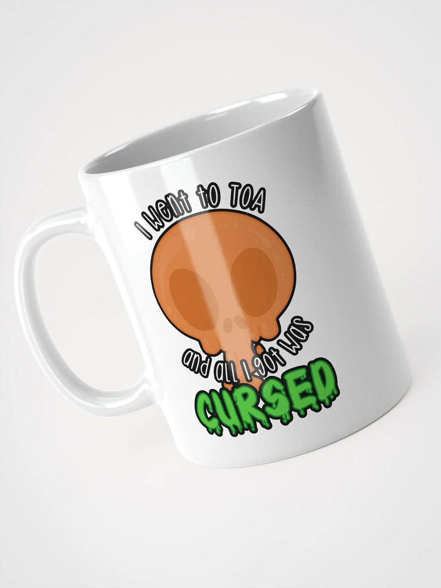 All I Got Was Cursed - Druid - White Glossy Mug product image (3)