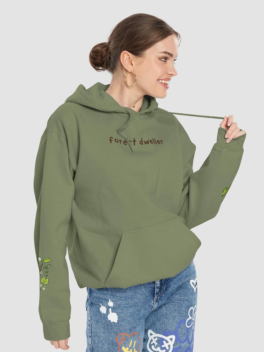 forest dweller hoodie (dark text) product image (7)