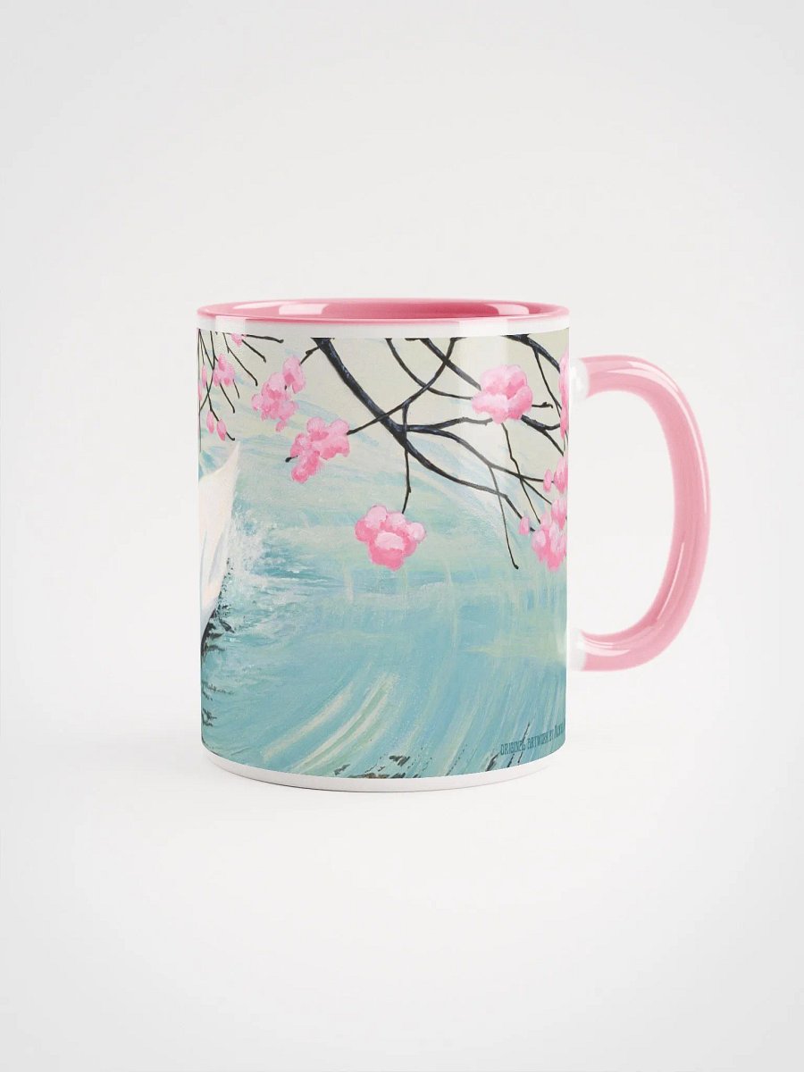 Tranquil Swan Lake Ceramic Mug product image (1)