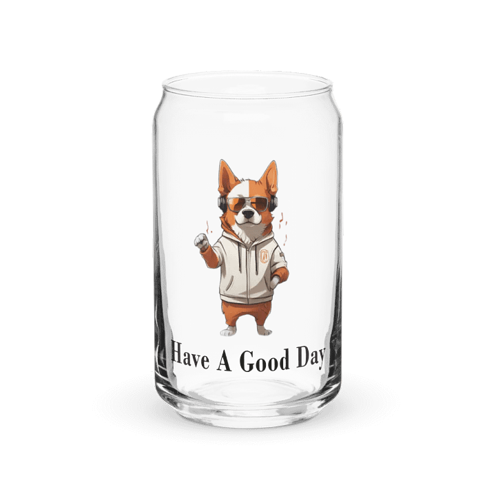 Corgi Beats Glass product image (1)