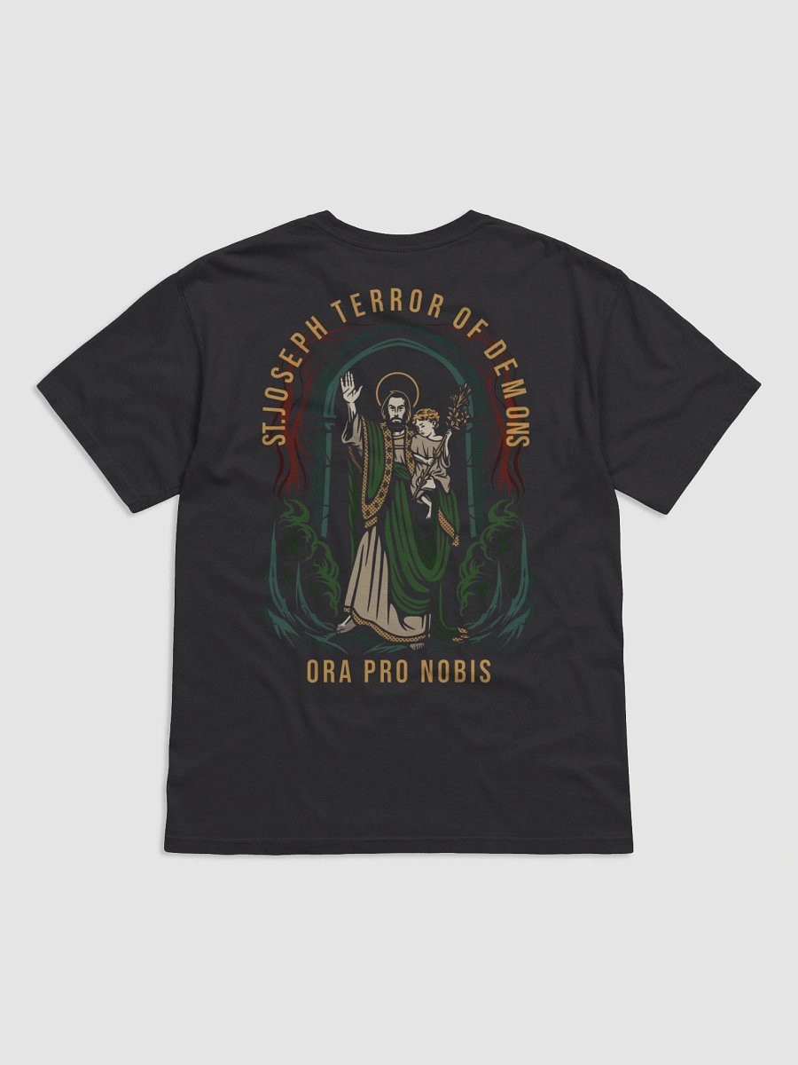 St.Joseph Terror of Demons Heavy Tee product image (1)