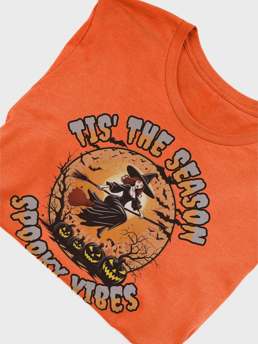 Tis The Season Spooky Vibes Witch T-Shirt product image (33)