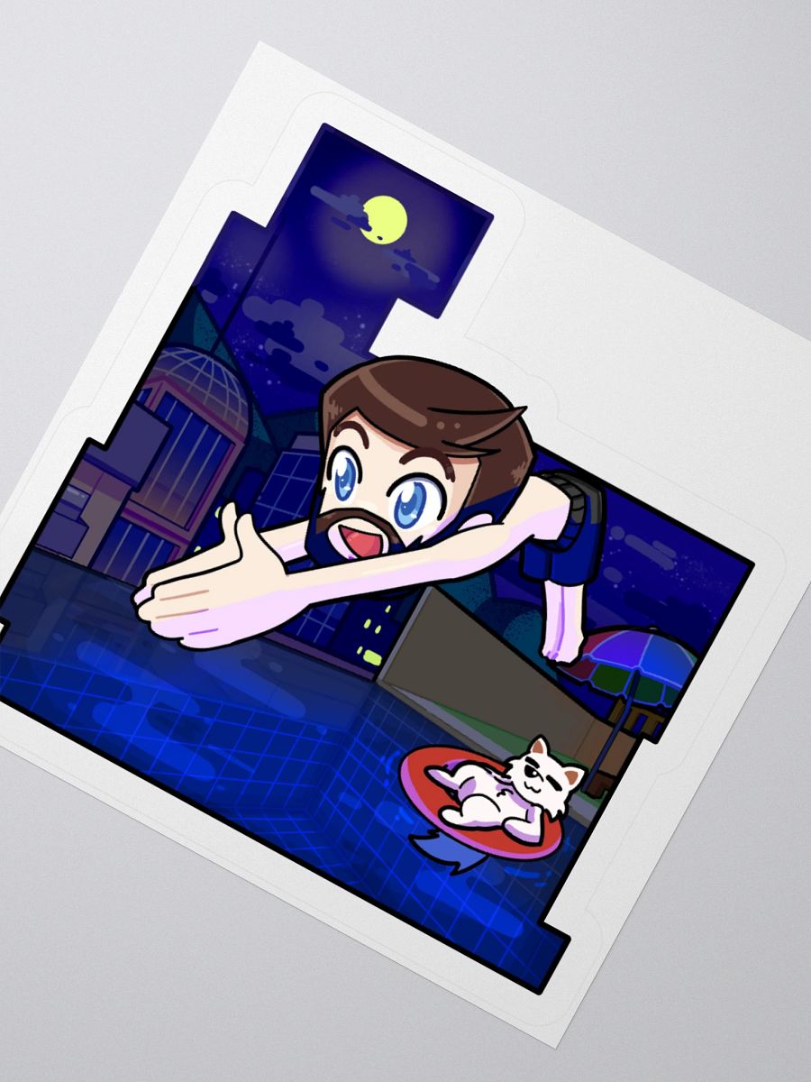 Midnight Swim Sticker product image (4)