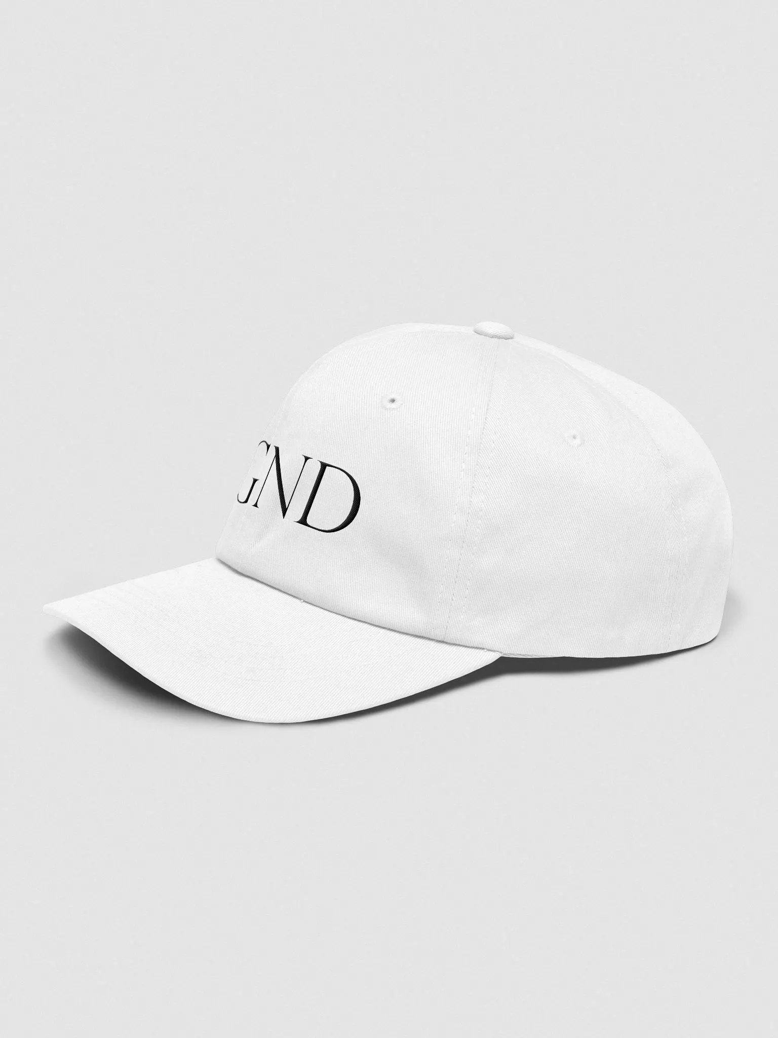 LGND Dad Hat - White product image (3)
