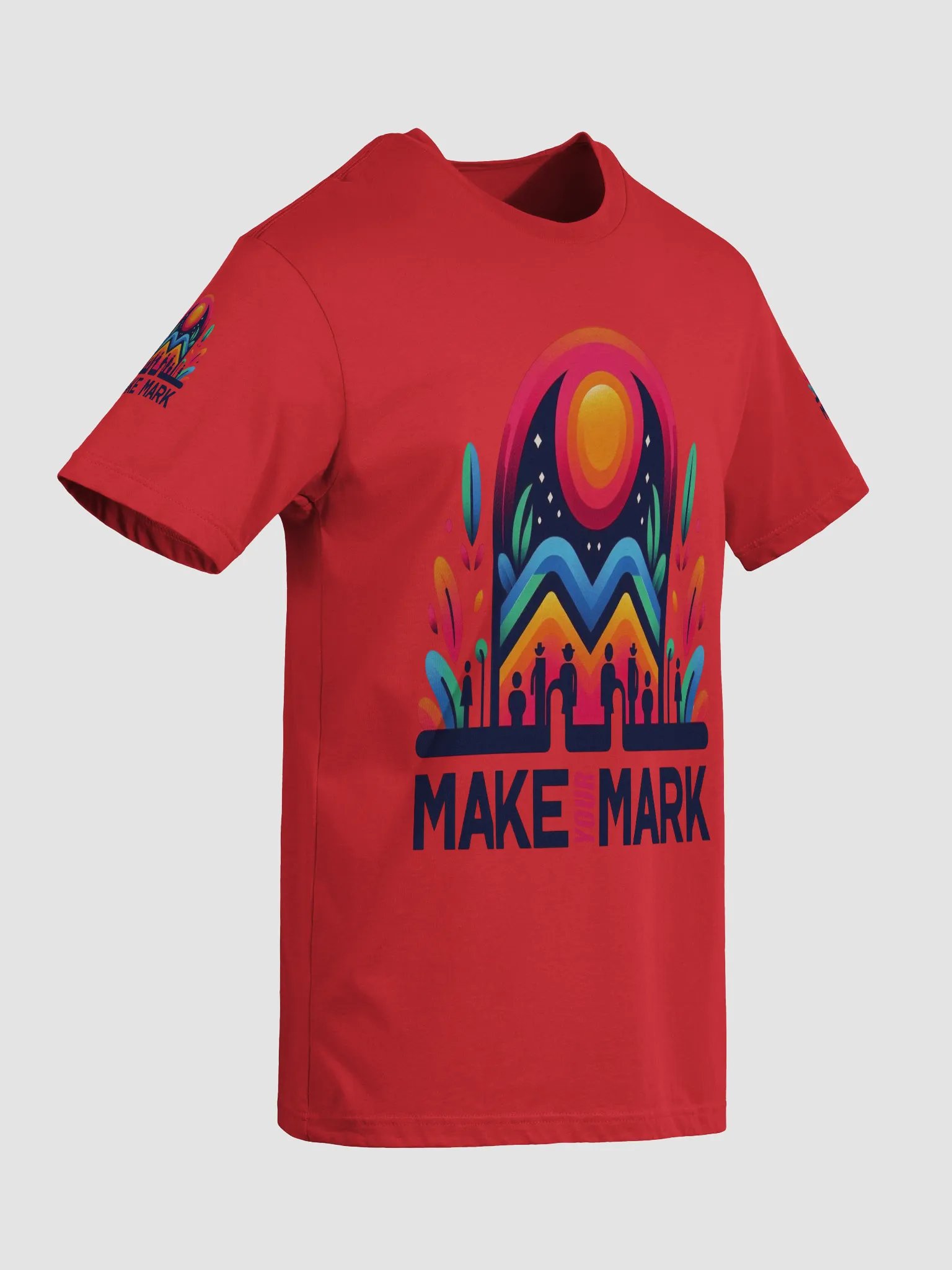 Radiant Sunburst Mountains T-Shirt product image (25)