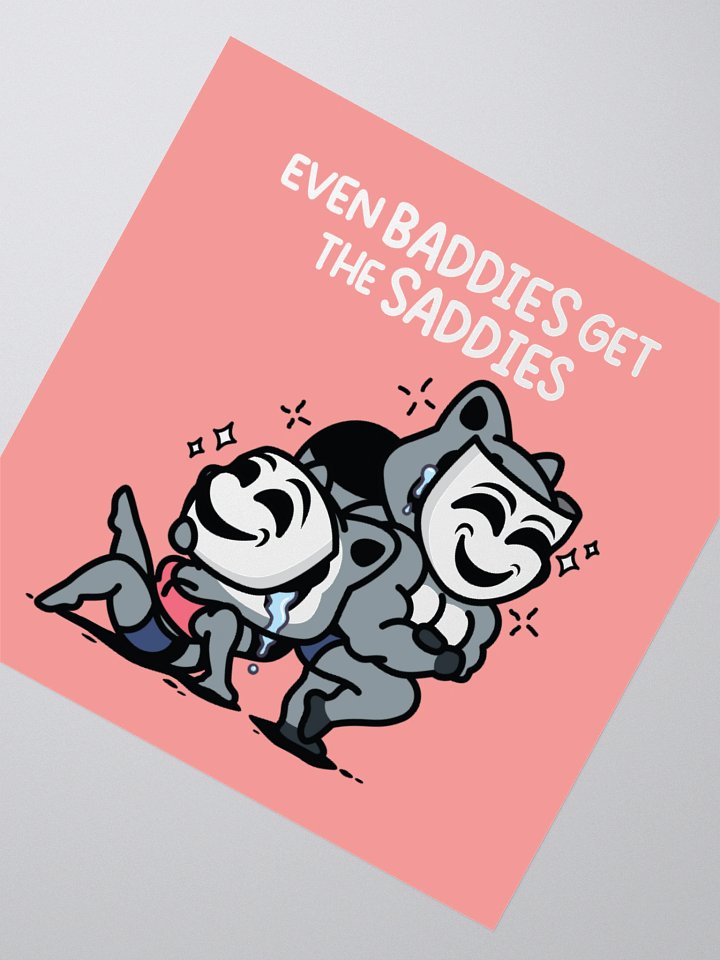Baddies Get Saddies Sticker product image (5)