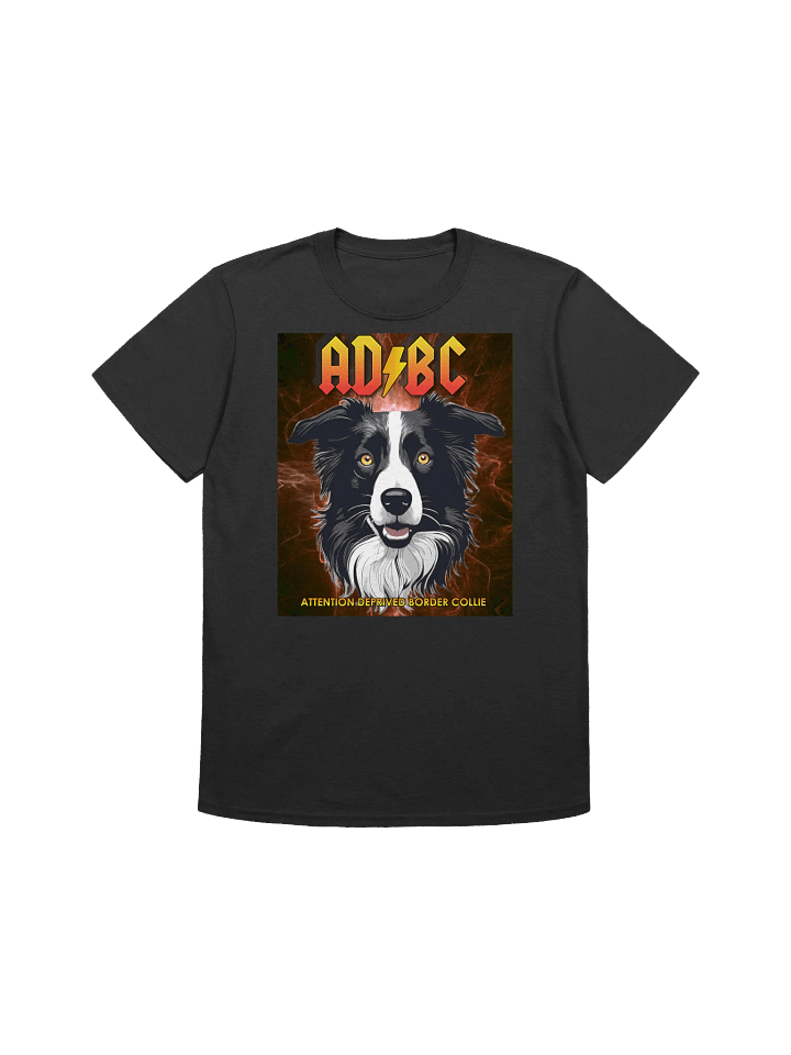 AD/BC Attention Deprived Border Collie Rock 'n' Roll T-Shirt product image (1)