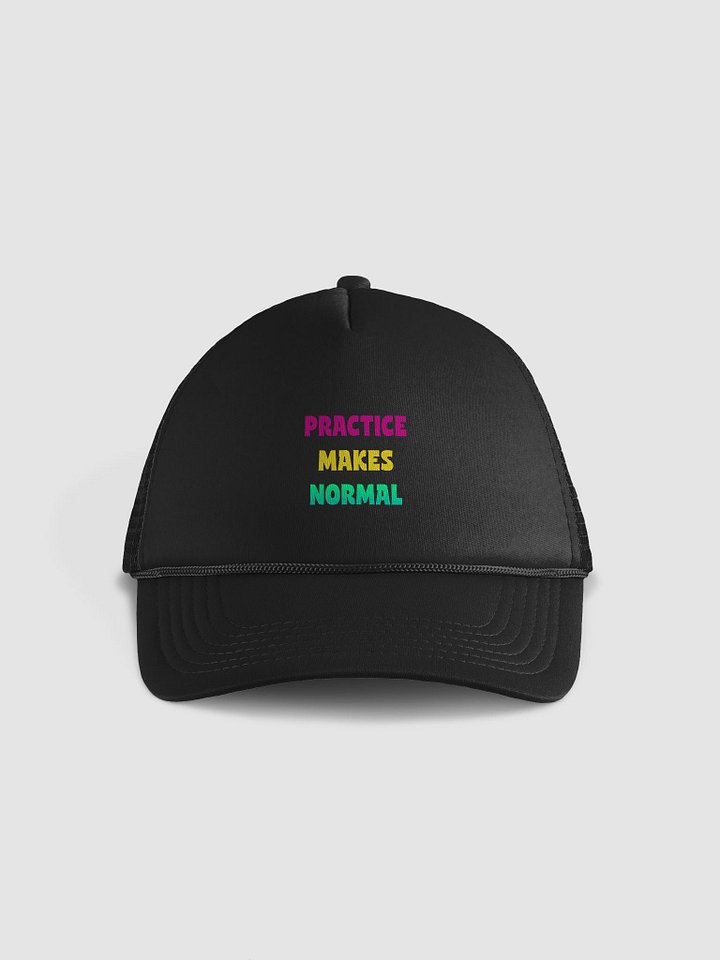 Practice Makes Normal Trucker Hat product image (1)