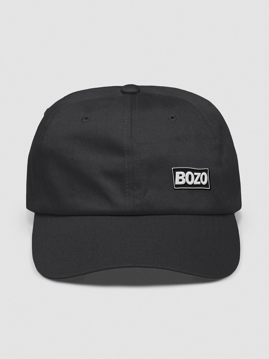 Bozo Logo Cap (Black&White) product image (4)