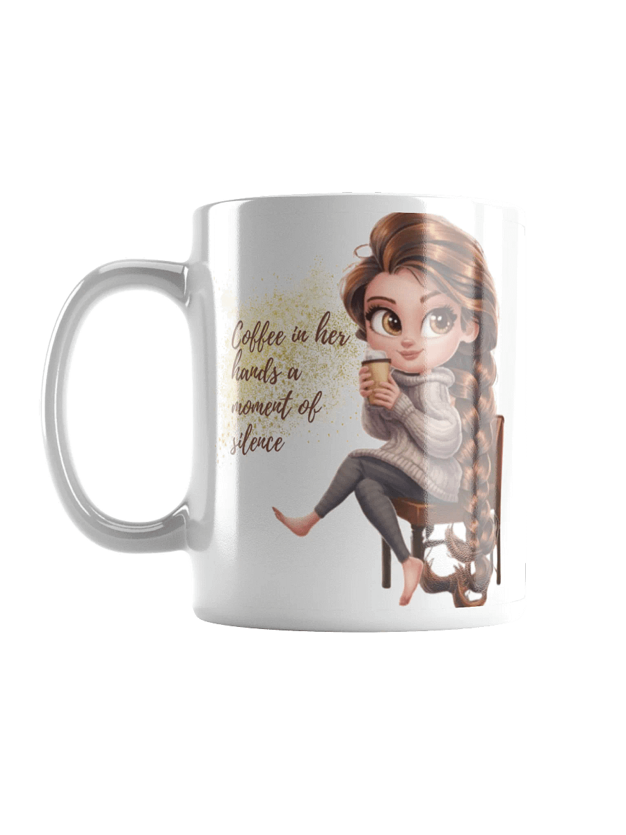 White Glossy Mug product image (5)