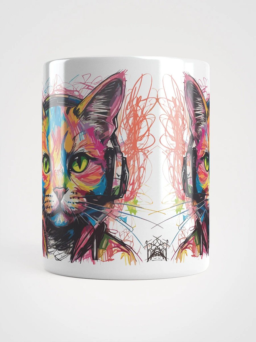 Graffiti Scribbles Cat 1 , Mug product image (9)