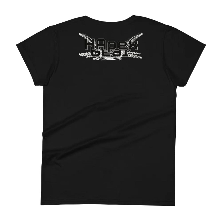 Women's Middleweight T-Shirt - Black HApex Gear Black Logo product image (3)