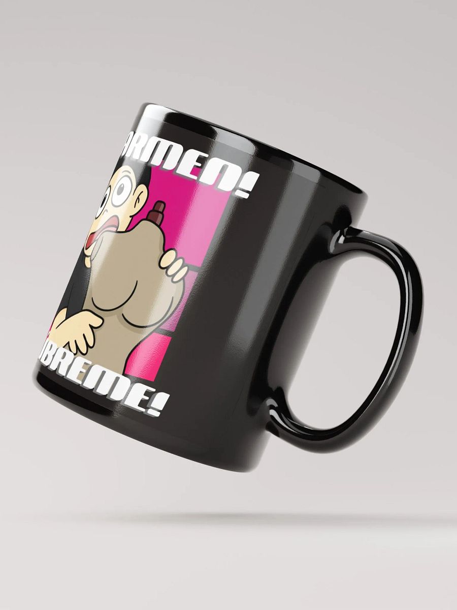 ¡Carmen Cúbreme! | Taza Negra Brillante product image (4)