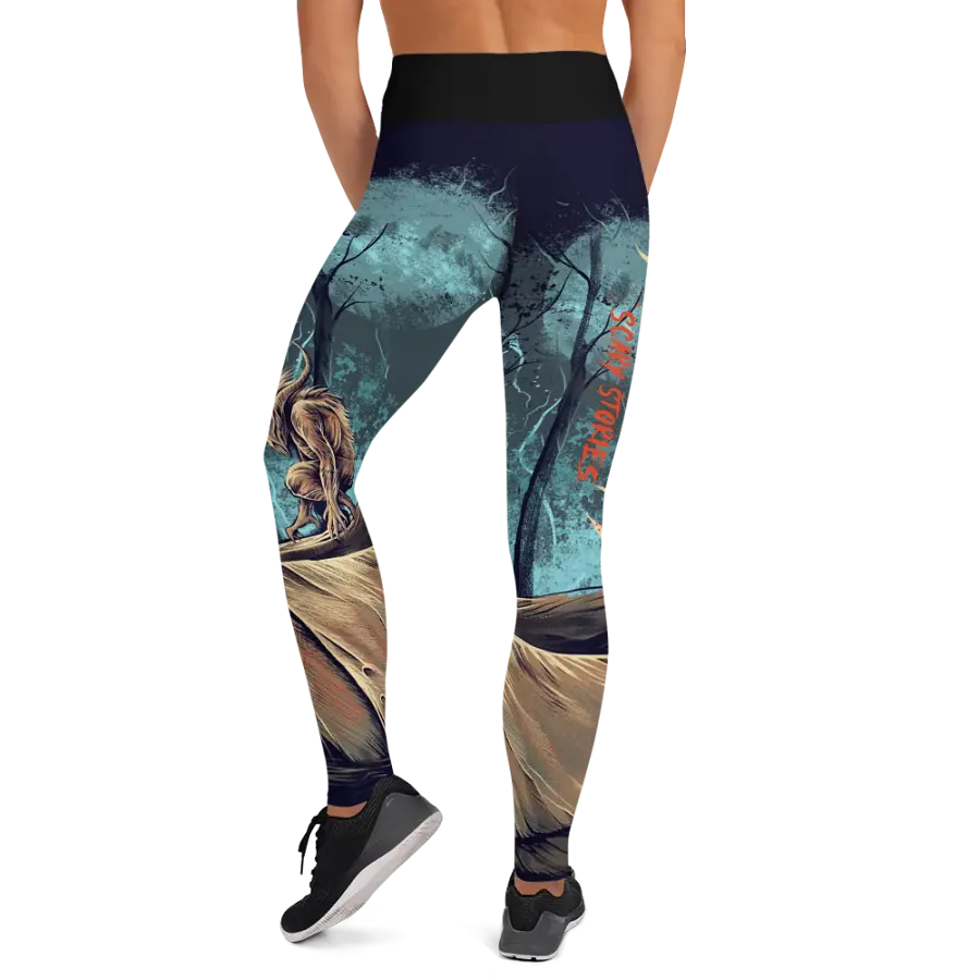 Moonlit Wendigo Yoga Leggings product image (5)