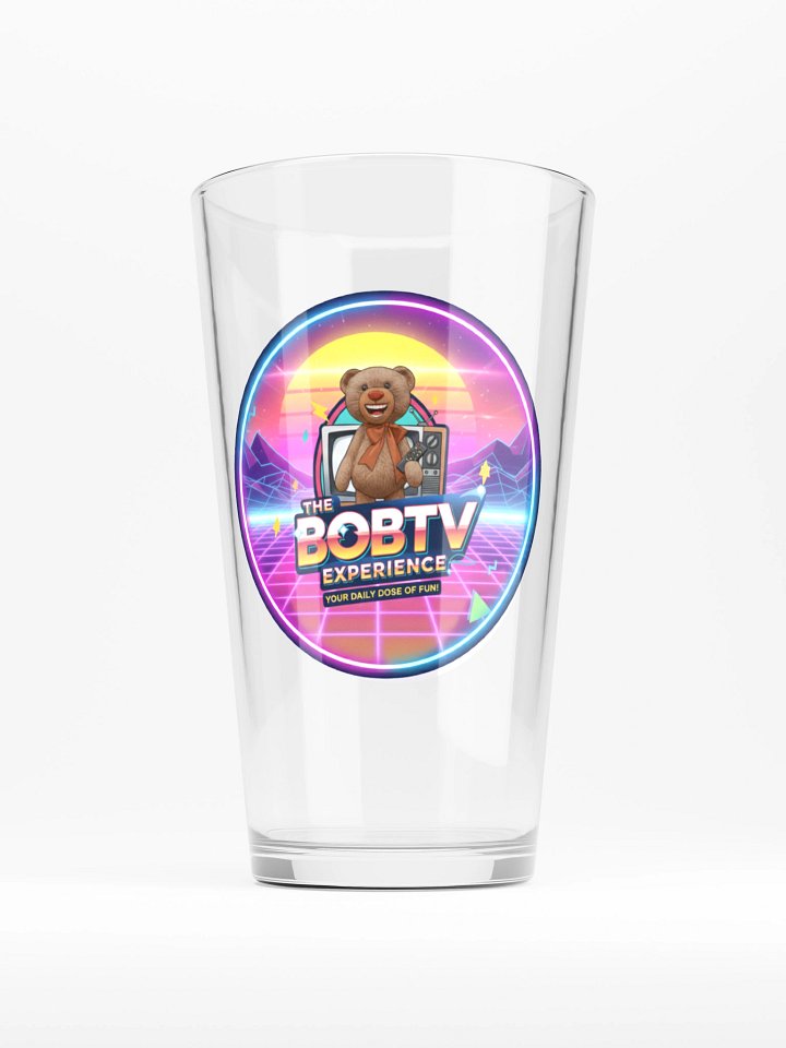 Elevate Your Drinking Experience with the BOB TV Pint Glass product image (2)