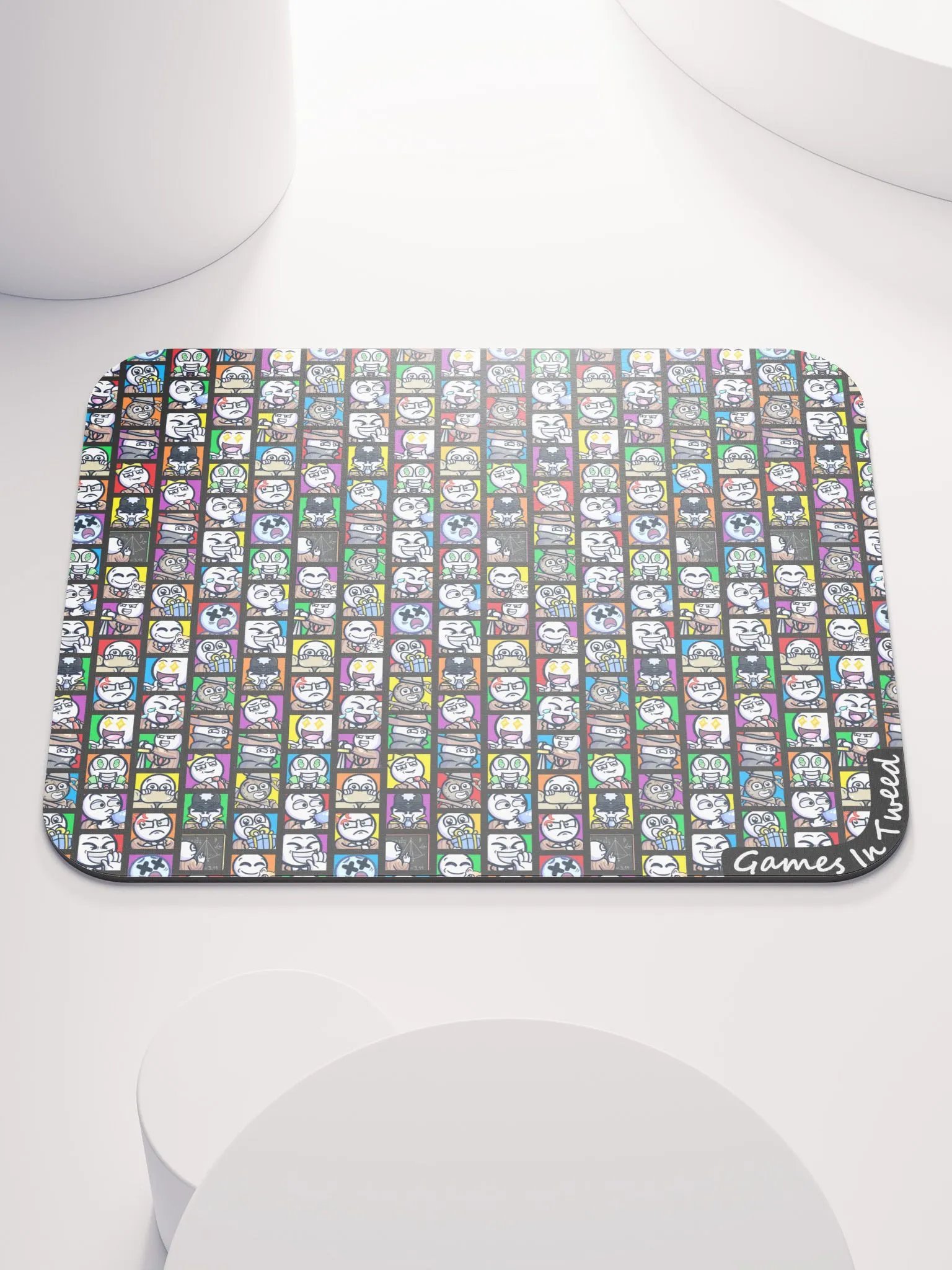 Tweedboy Emote Mouse Mat product image (1)