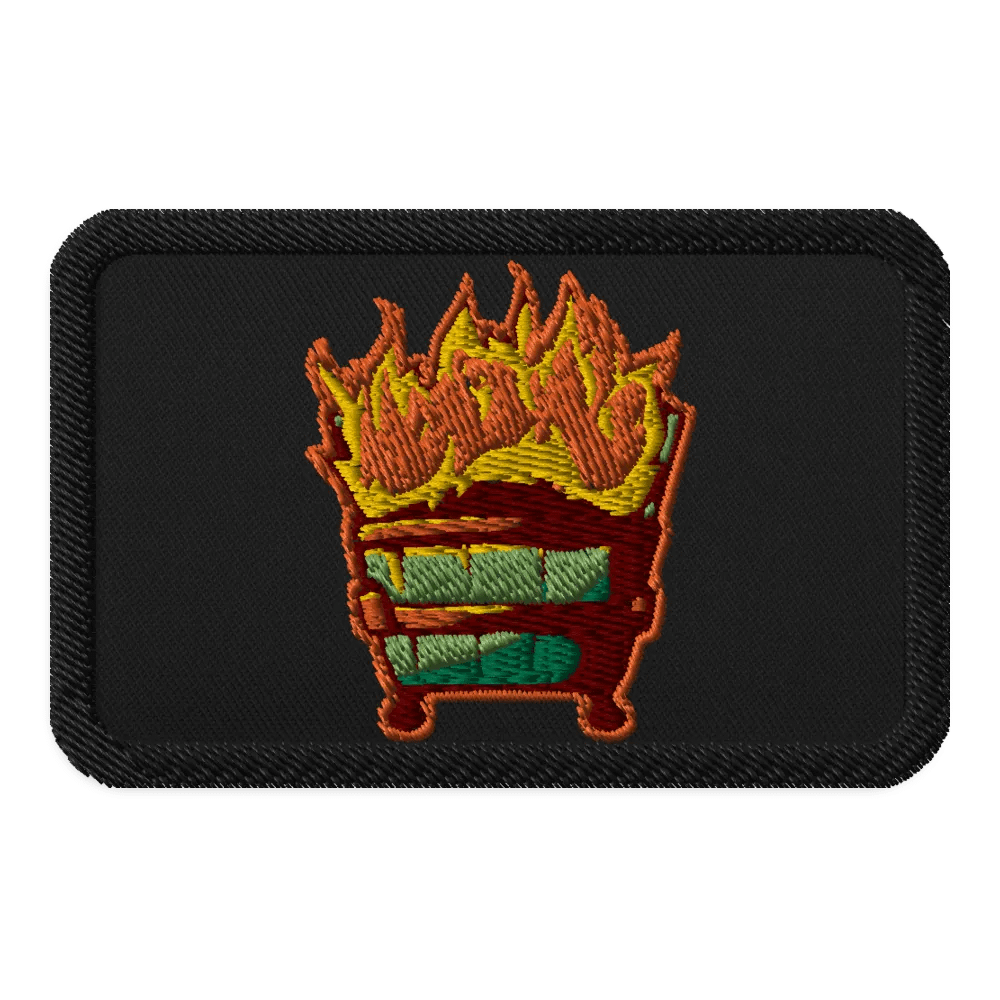 Dumpster Fire patch product image (1)