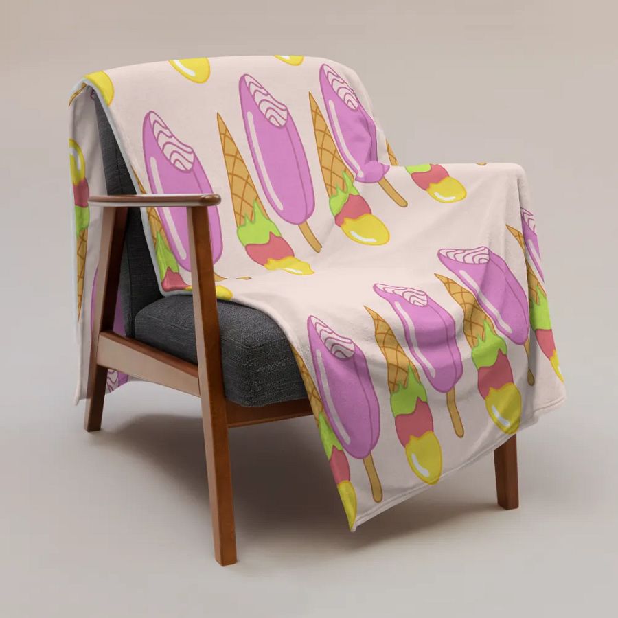 Ice Cream Throw Blanket product image (3)