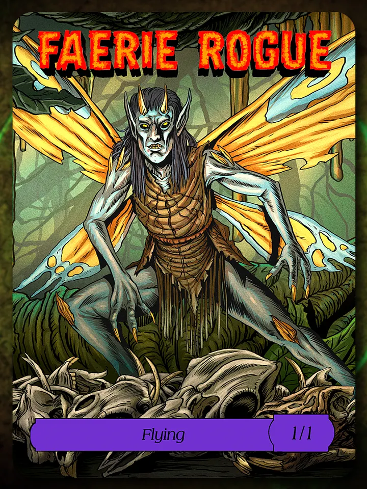 Faerie 1/1 Full Art Token product image (1)