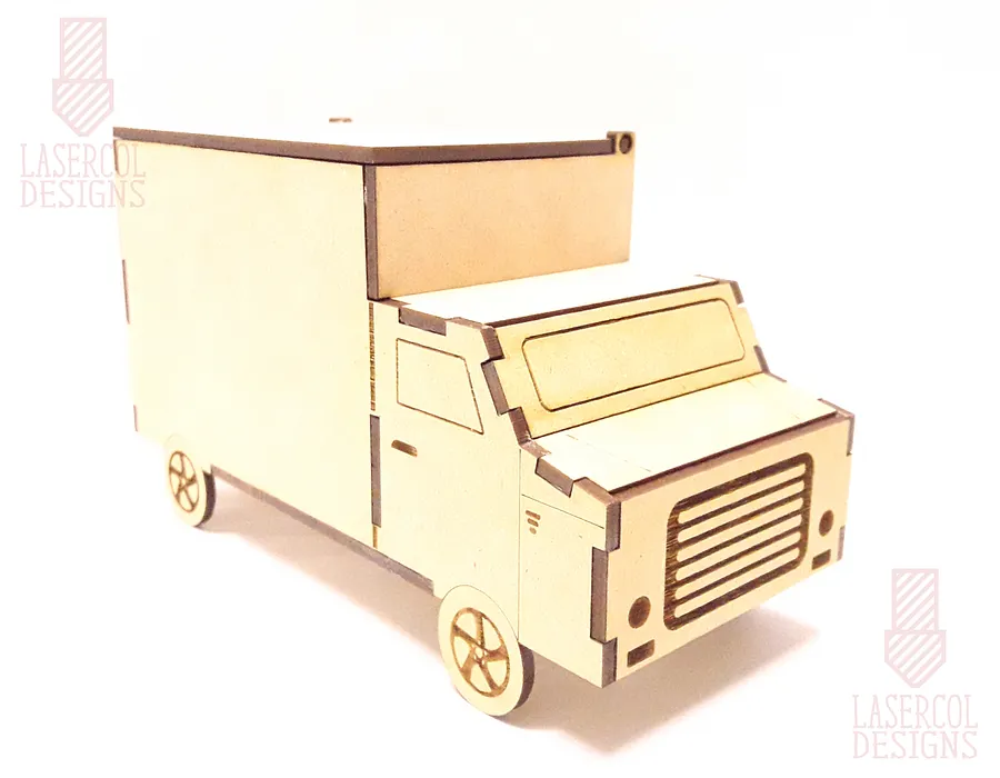 Box Car - Laser Cut Files product image (3)