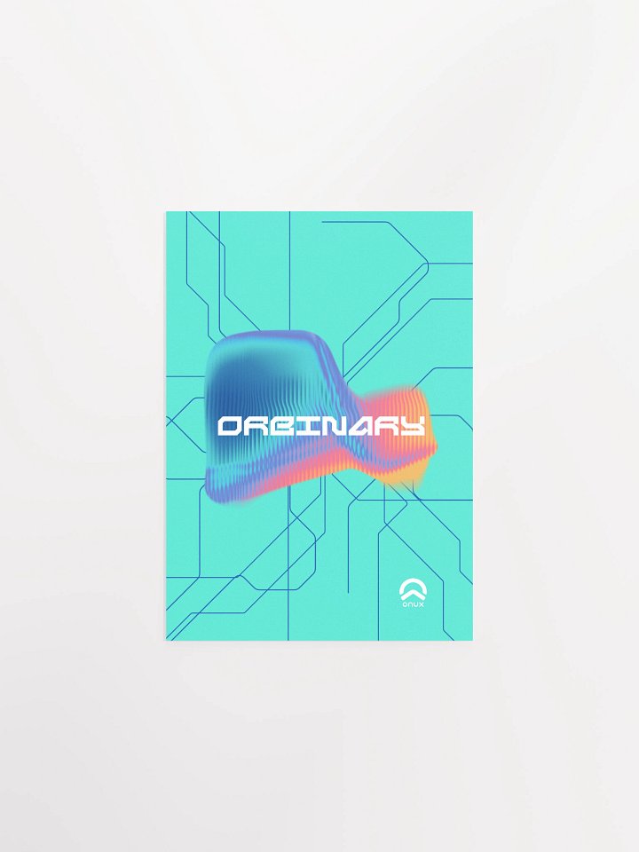 Onux - Orbinary - Poster | Album Cover product image (2)