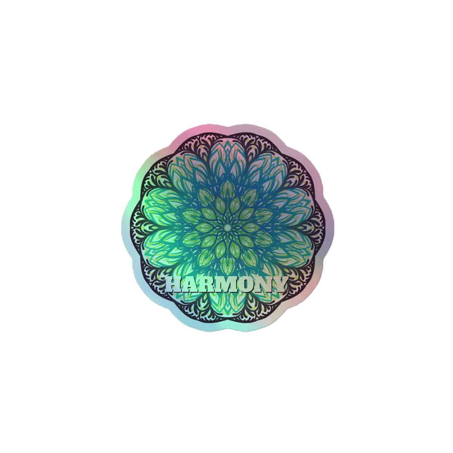 Harmony Mandala Holographic Sticker Sheet product image (2)