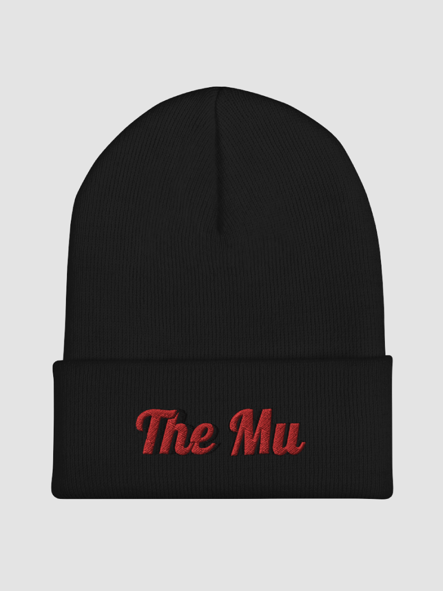 The Mu Embroidered Beanie product image (2)