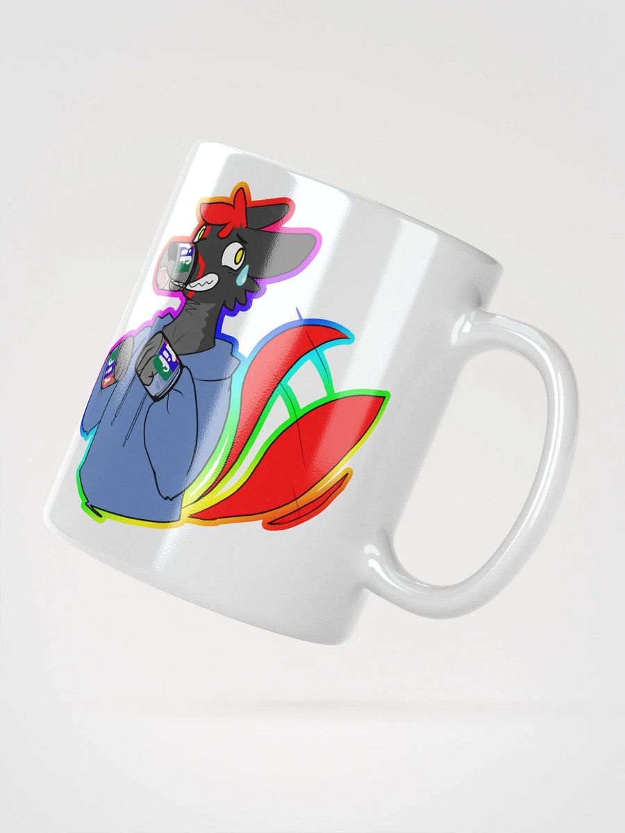 Stuck in the peanut butter Glossy White Mug product image (4)