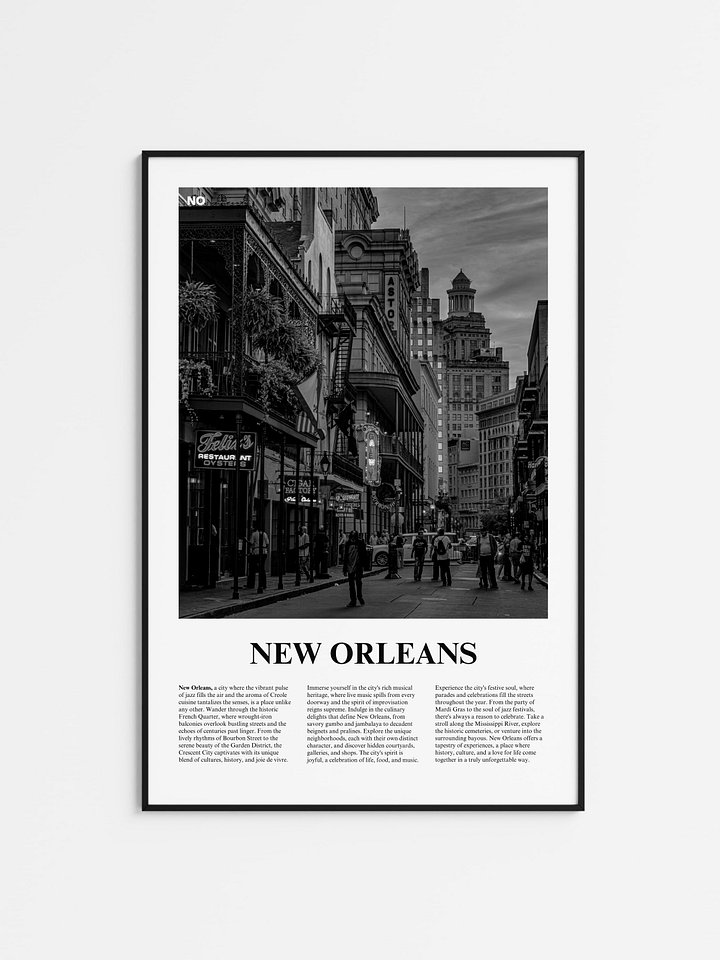 New Orleans 03 Newspaper Poster product image (1)