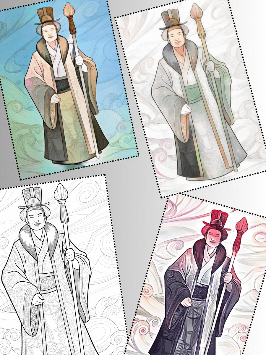Coloring the Dynasties: Explore Ancient China Through Art product image (2)