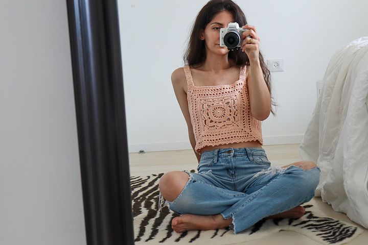 Willow Granny Square Tank - Crochet Top Pattern product image (2)