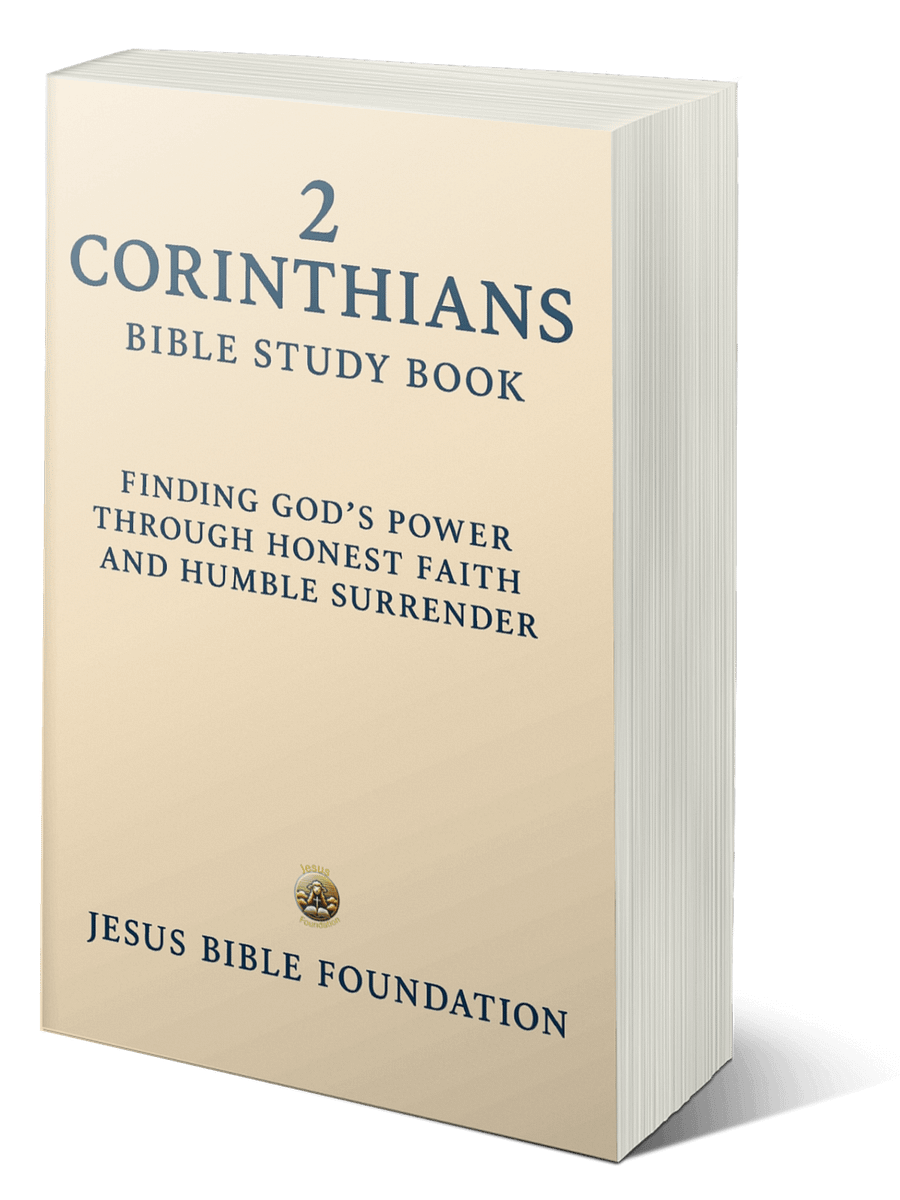 2 Corinthians Bible Study Book: Finding God's Power Through Honest Faith and Humble Surrender product image (1)