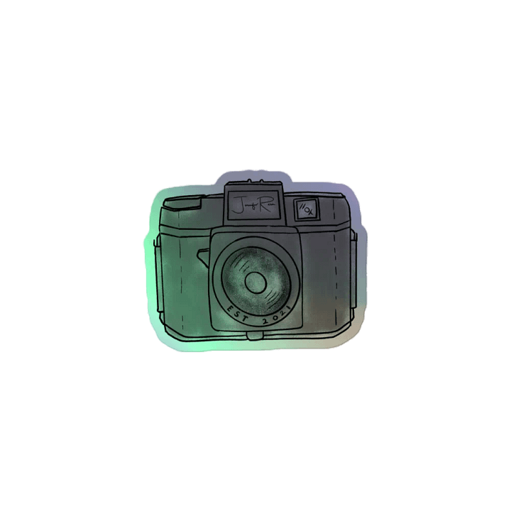 Jennifer Razon Logo Holographic Sticker product image (2)