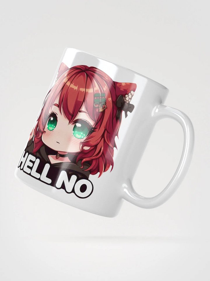 BunnyVA Hell No White Glossy Mug product image (2)