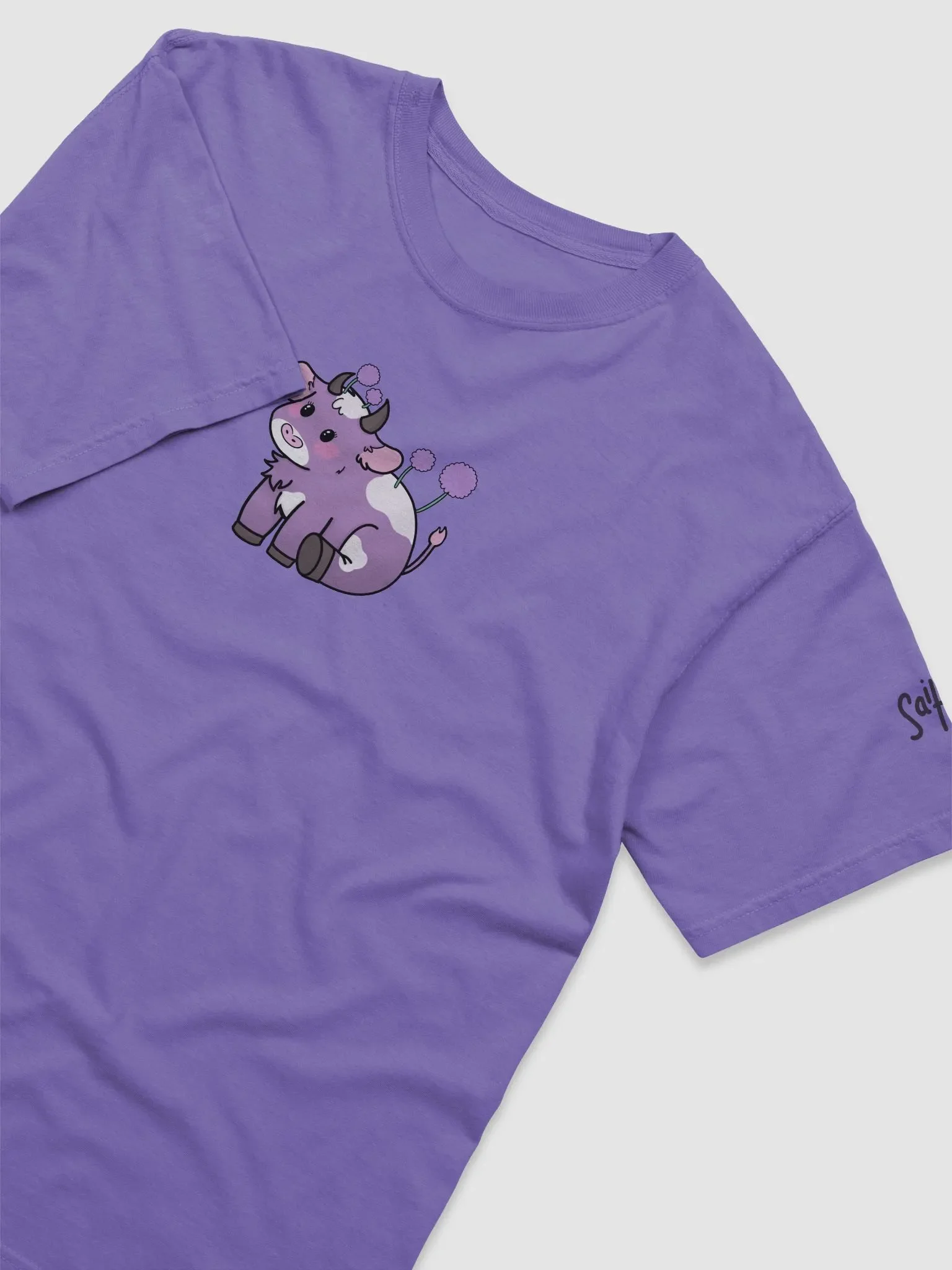 Allium Cow T-shirt product image (4)