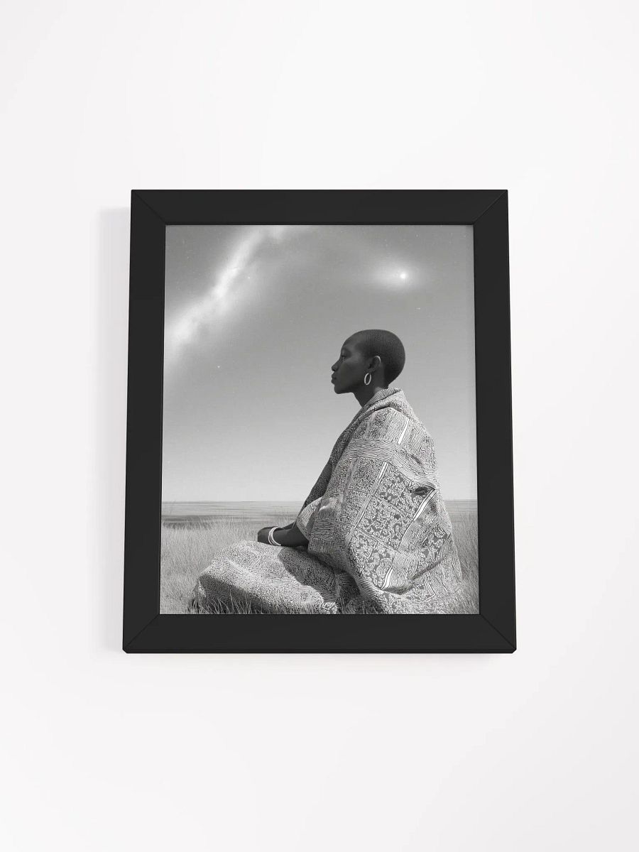 Celestial Weave | Framed High-Quality Matte Poster product image (1)