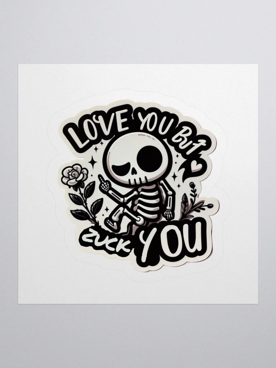 Zticker Love you but zuck you! product image (1)