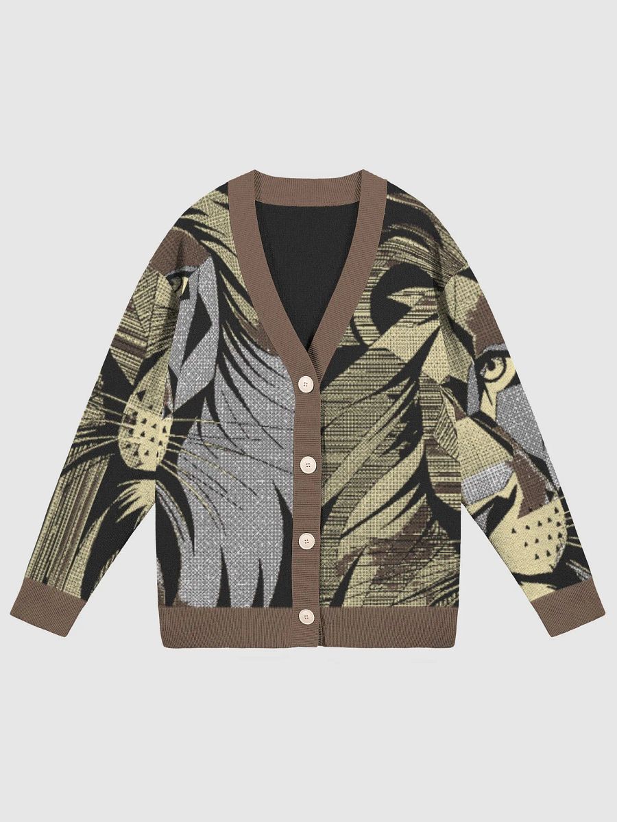 Lioness Jacquard Knit Cardigan product image (5)