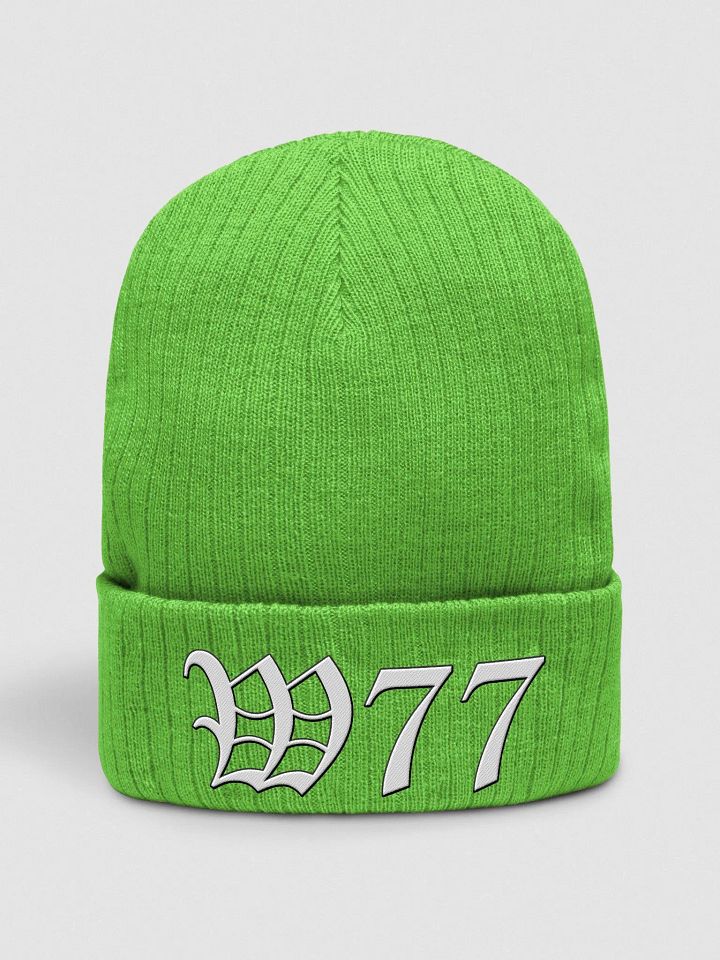 W77 Atlantis Ribbed Knit Beanie product image (4)