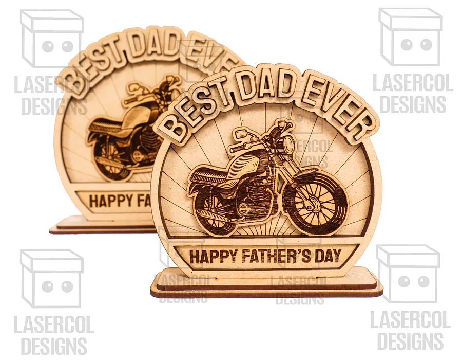 Father's Day Gift Plaque Bundle (Set 1-2) - Laser Cut Files product image (6)