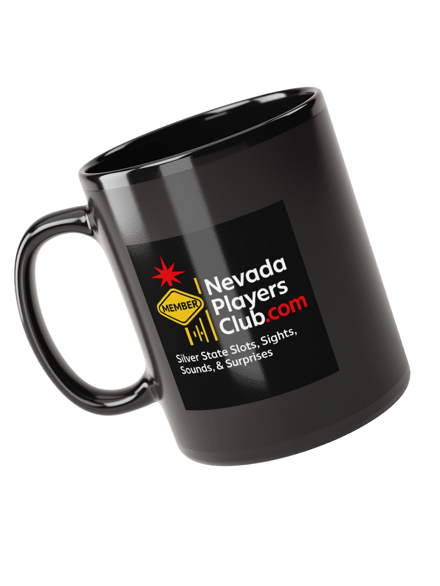Black Nevada Players Club Member Mug product image (6)