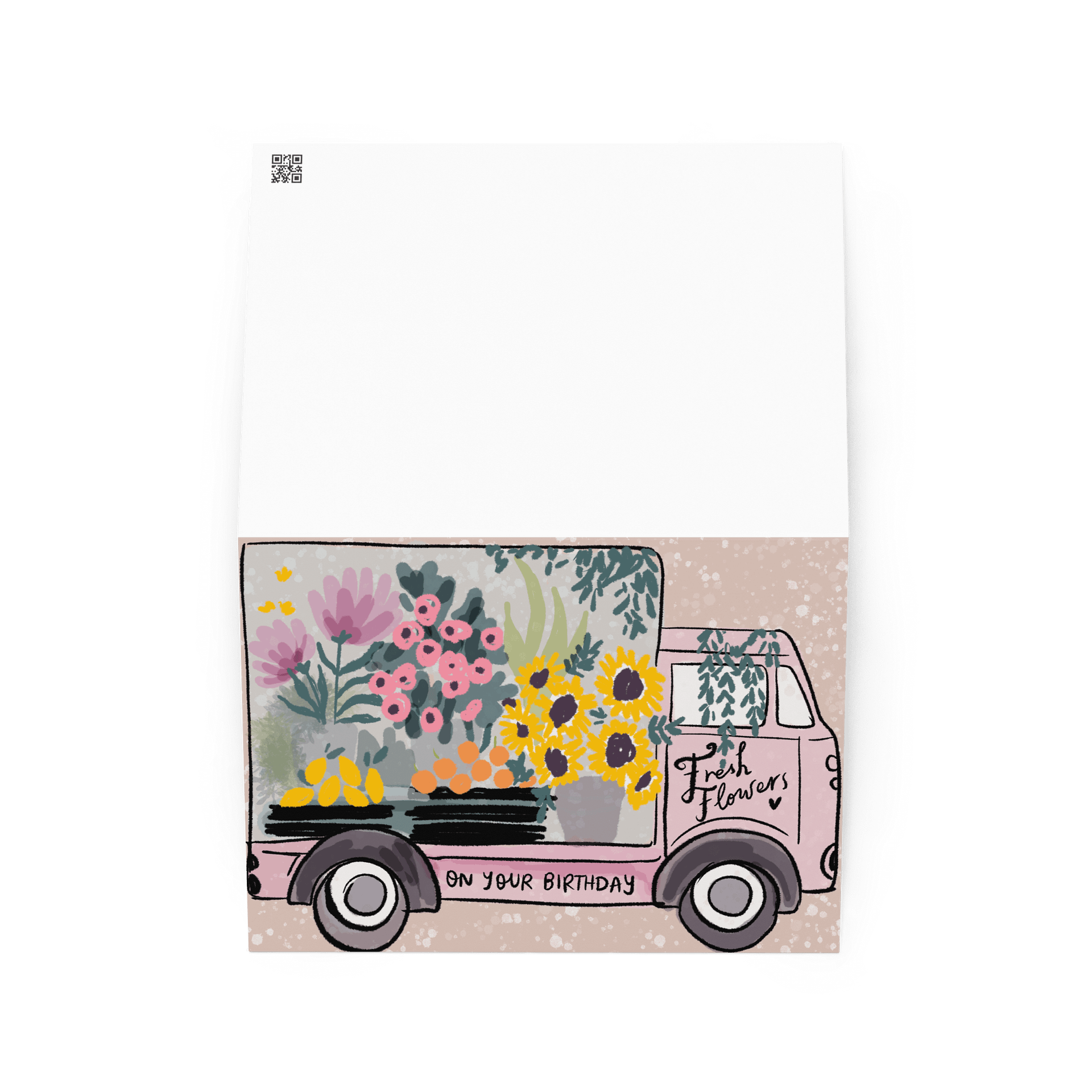 Fresh Flowers Birthday Card product image (5)