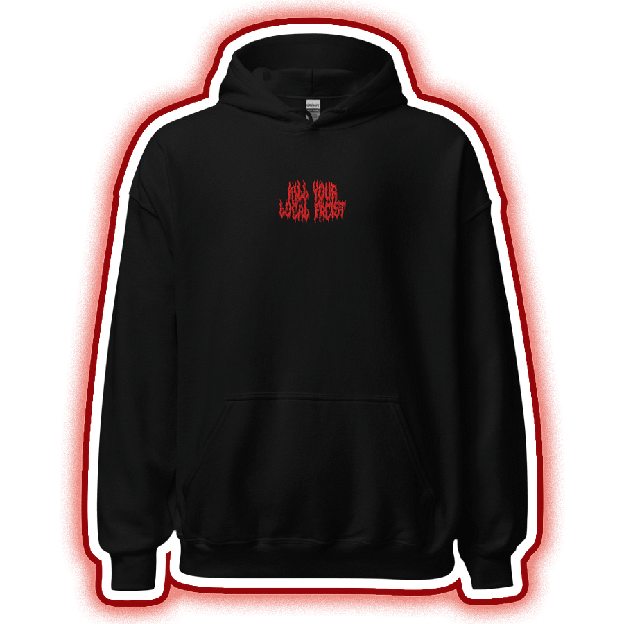 ALL BARK ALL BITE EMBROIDERED HOODIE product image (1)