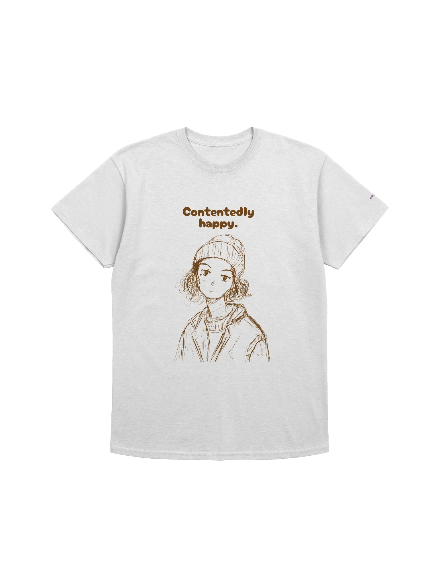 Contentedly Happy Vibes T-Shirt product image (1)