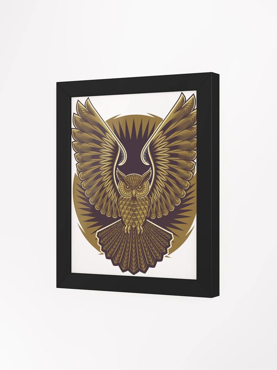 Majestic Golden Eagle Framed Poster - A Symbol of Power and Freedom product image (72)