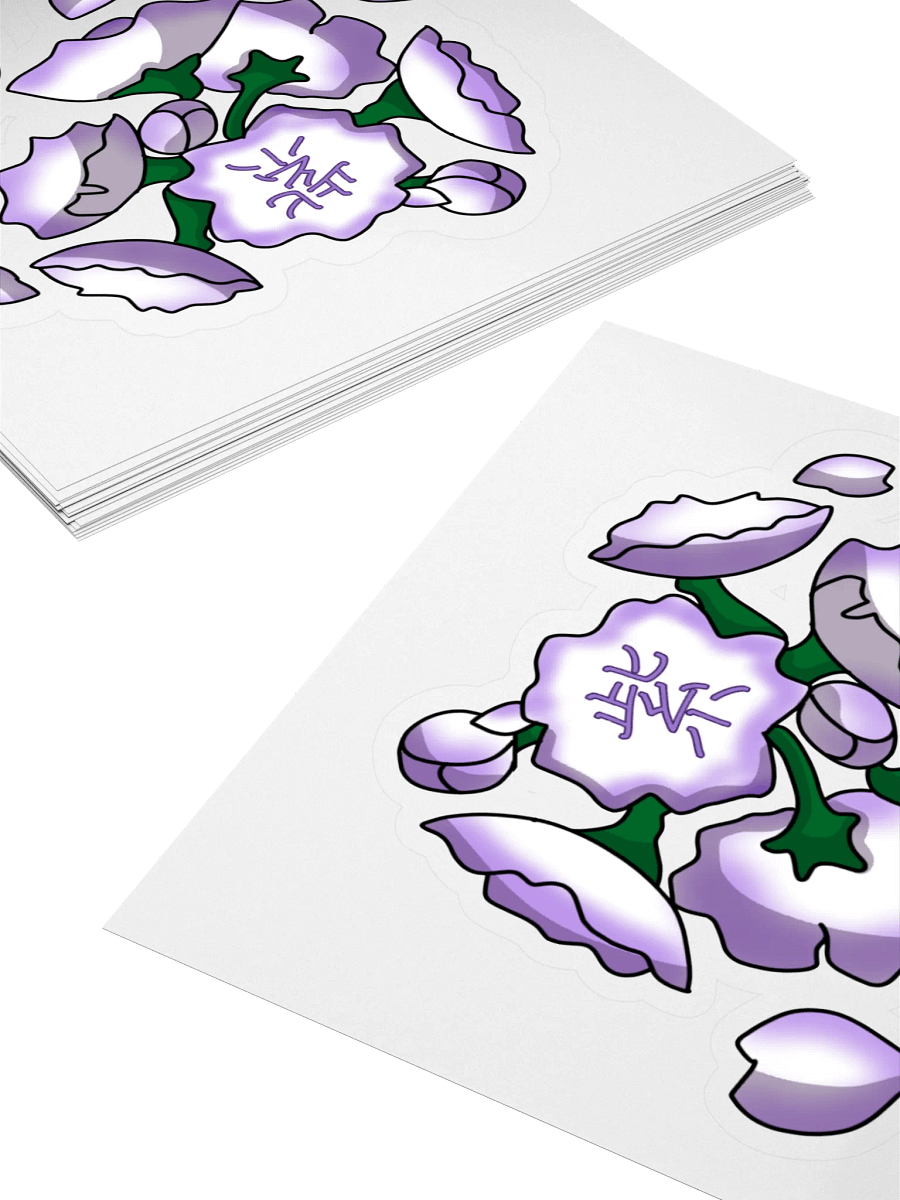 Purple Team logo sticker product image (4)