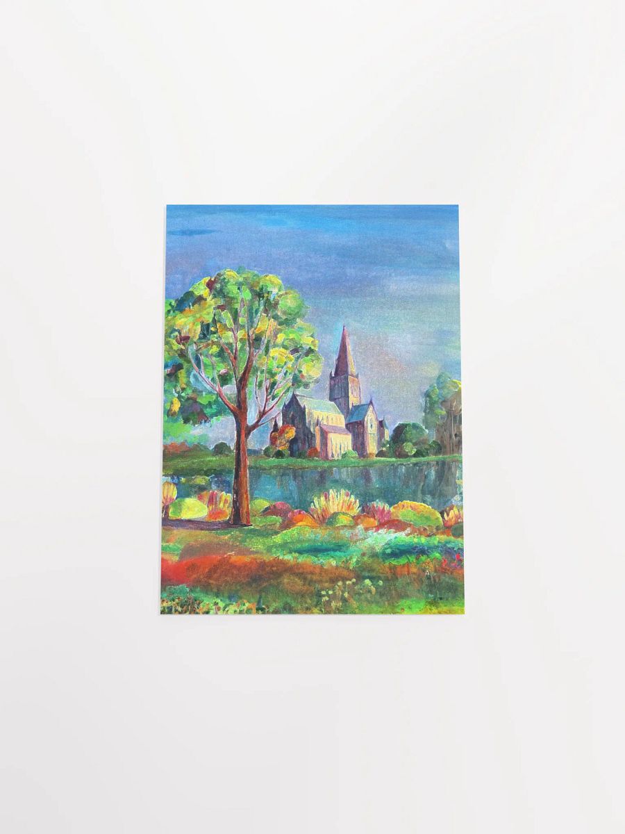Serenity in Color Poster - Gothic Architecture product image (7)