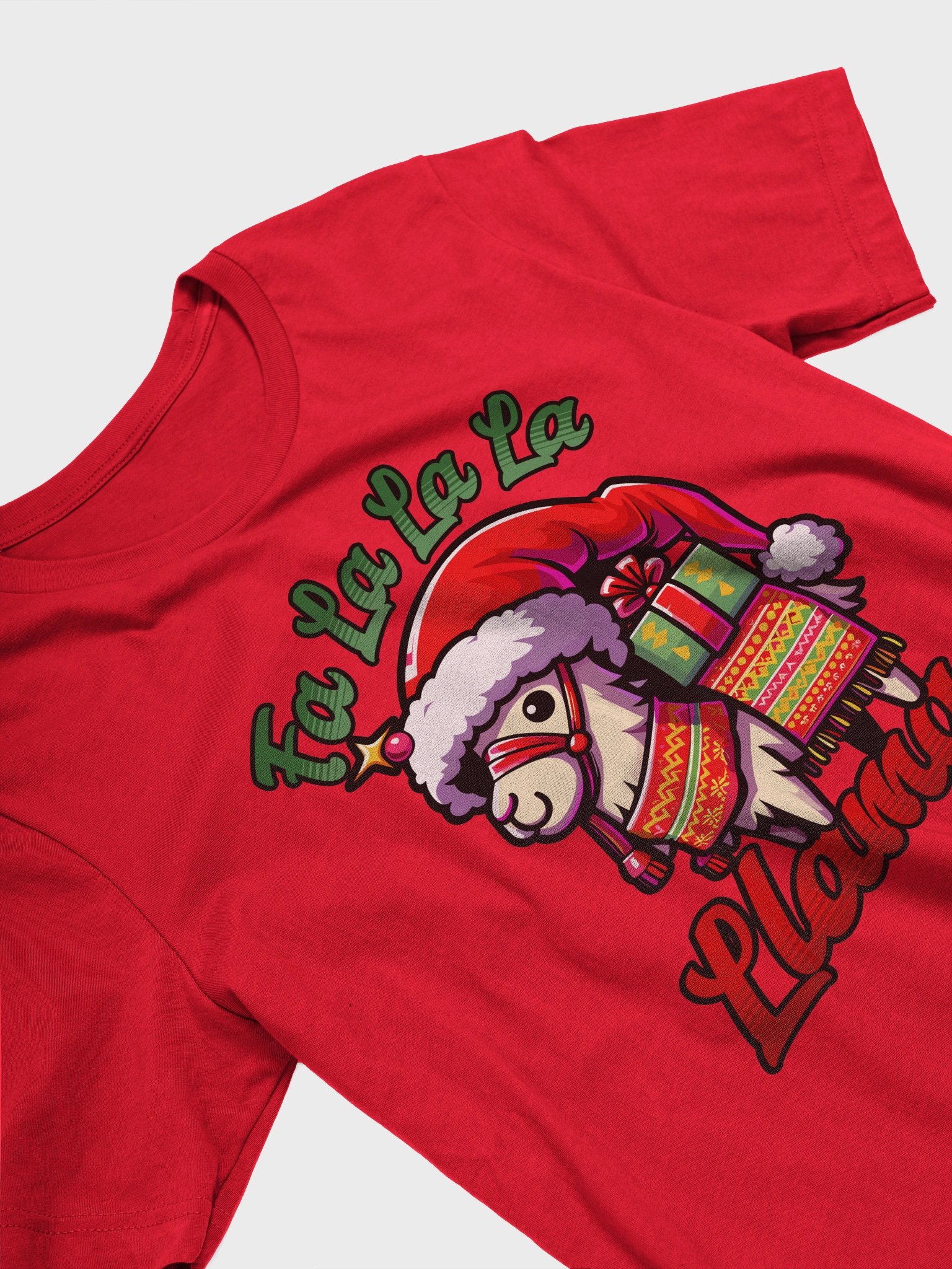 Fa La La Llama Festive Tee product image (2)
